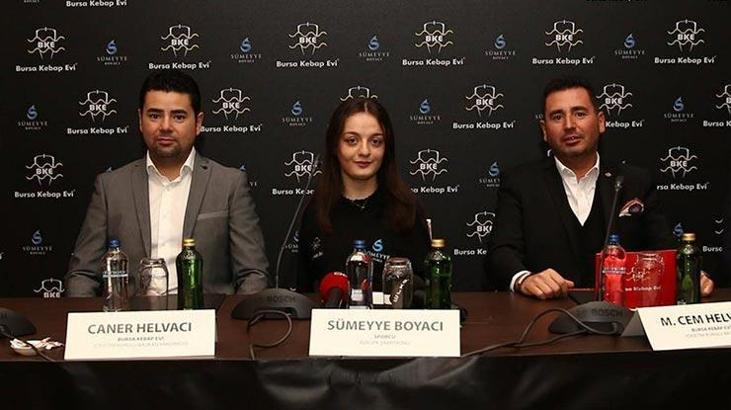 Şampiyon sporcu Sümeyye Boyacı'ya sponsor desteği