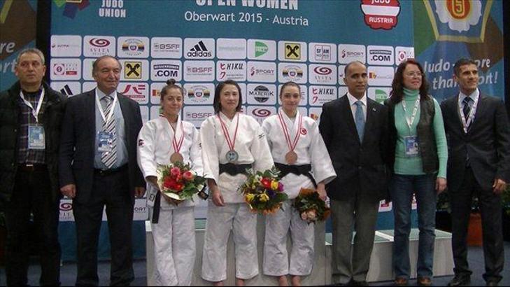 Judoda bir altın iki bronz madalya