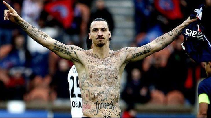 Zlatan Ibrahimovic'in yeni dövmesi: Abdullah