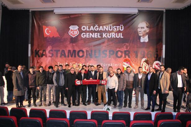 Kastamonuspor'un yeni başkanı Erkan Ahmet Özcan oldu