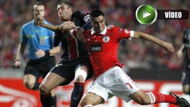 Benfica yolu yarıladı: 2-1