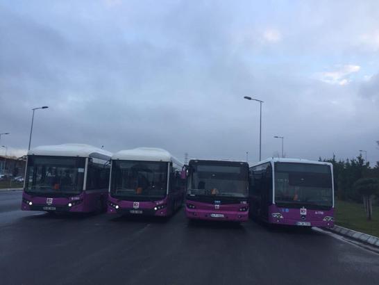 İstanbullular dikkat! 600 otobüs bugün kontak kapattı