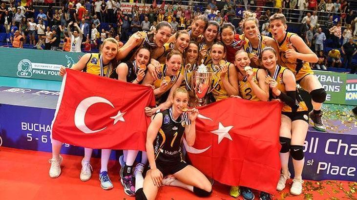 Avrupa'da kadın voleyboluna Türk damgası