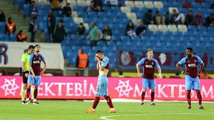 Trabzonspor'da Avrupa tehlikeye girdi