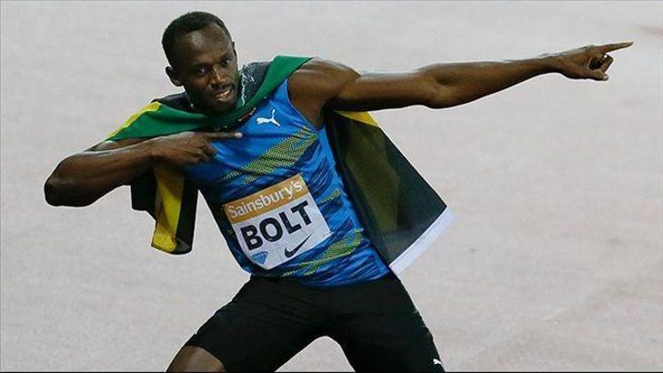 Usain Bolt yine şaşırtmadı!