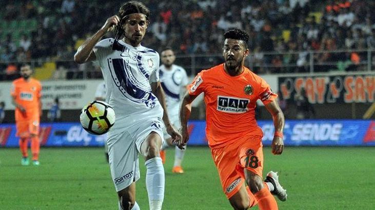 Alanyaspor - Osmanlıspor maç sonucu: 1-1