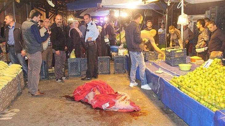 Mandalina için dehşet saçan polise acımadı