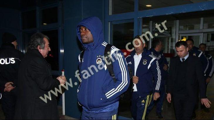 Fenerbahçe kafilesi Rize'de