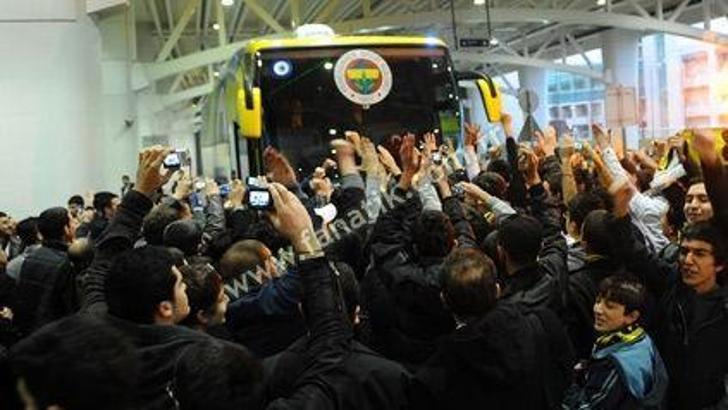 Başkent'te coşkulu karşılama