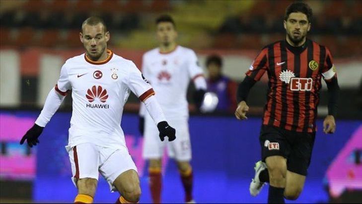 Eskişehirspor: 3- Galatasaray: 3