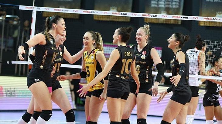 VakıfBank, Eczacıbaşı Dynavit'e set vermedi: 3-0