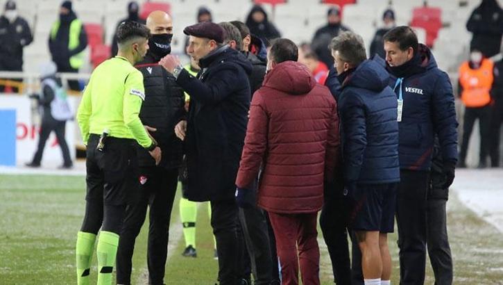 Trabzonspor'da Abdullah Avcı'ya 1 maç ceza verilmesi bekleniyor