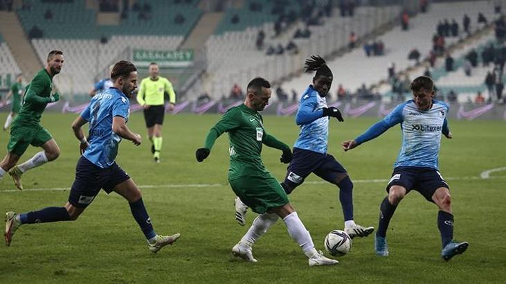 Bursaspor: 0 - Büyükşehir Belediye Erzurumspor: 0