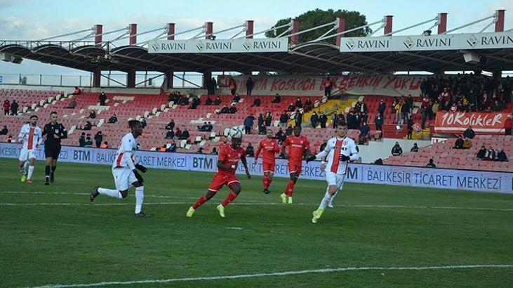 Balıkesirspor: 0 - Samsunspor: 2
