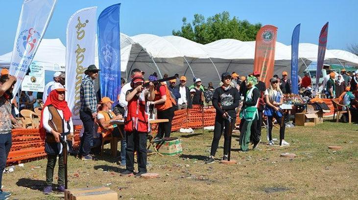 Samsun'daki trap atışlarına yoğun ilgi
