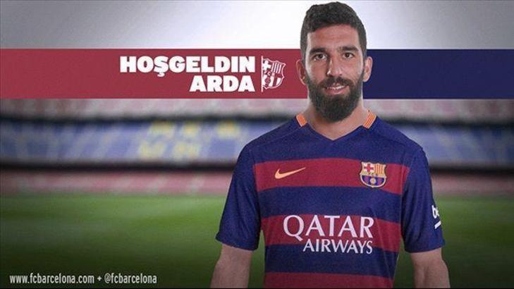 Arda Turan resmen Barcelona'da