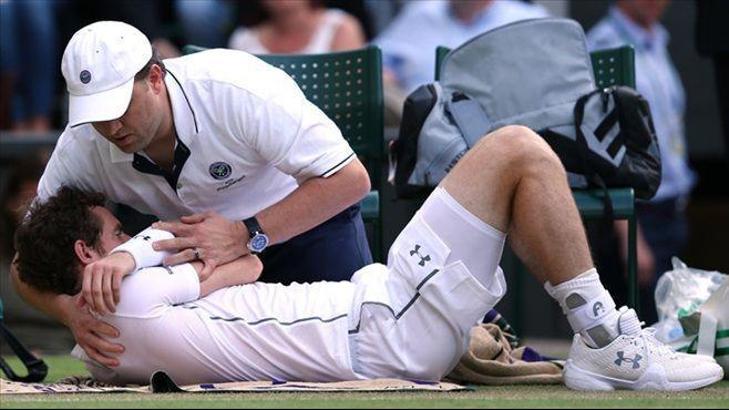 Murray sakatlandığı maçtan turla ayrıldı