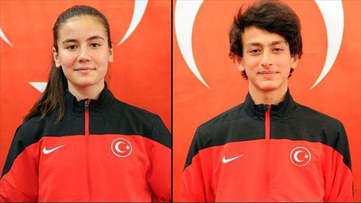 Türk yıldız Taekwondoculardan 2 gümüş madalya