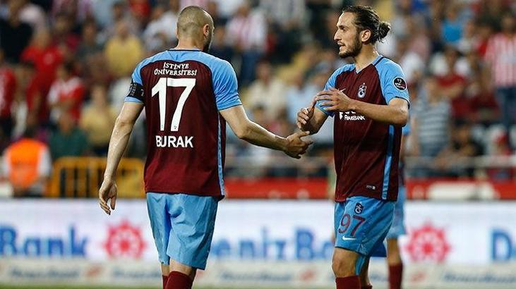 Trabzonspor'u Burak Yılmaz ve Yusuf Yazıcı taşıyor!