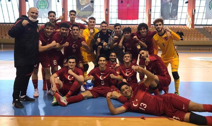 Futsal U19 Milli Takımı, Kırgızistan'ı 3-2 mağlup etti