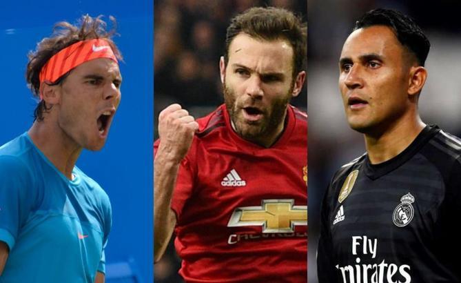 Rafael Nadal, Juan Mata ve Keylor Navas'a ödül!