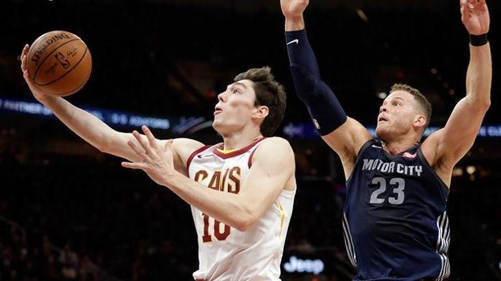 Cedi Osman'dan Pistons potasına 12 sayı