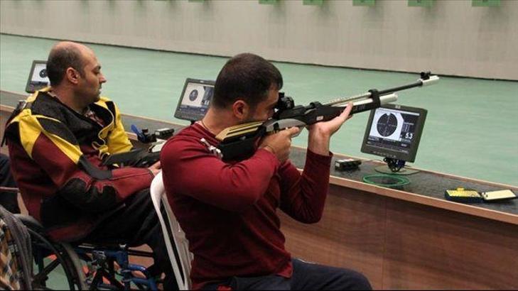 Engellilerden idman atışı!