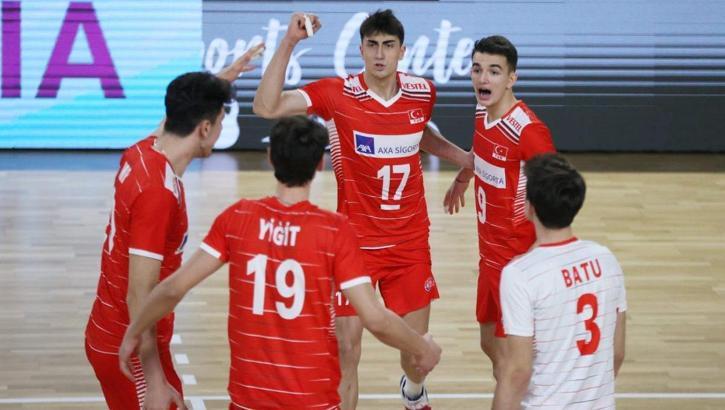 U18 Erkek Milli Takımı, Sırbistan'a set vermedi: 3-0