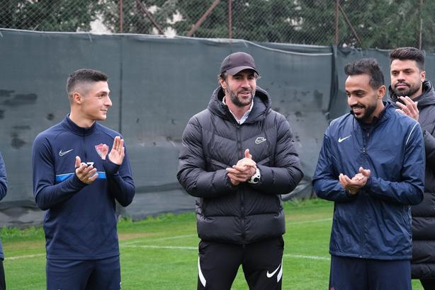 Hatayspor, Galatasaray maçı hazırlıklarını devam ettirdi