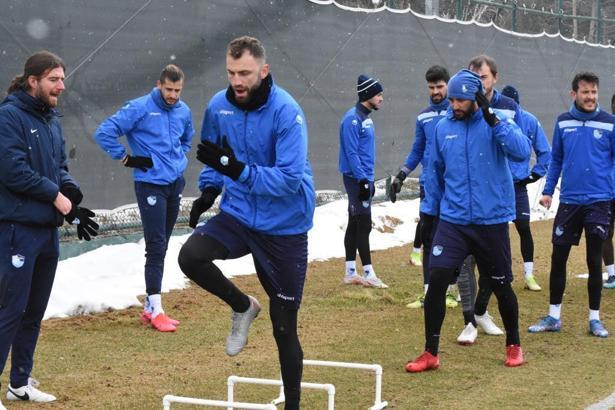 Erzurumspor, Bursaspor maçının hazırlıklarını tamamladı