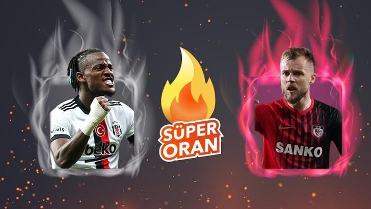 Beşiktaş - Gaziantep FK iddaa oranları! Heyecan misli.com'da