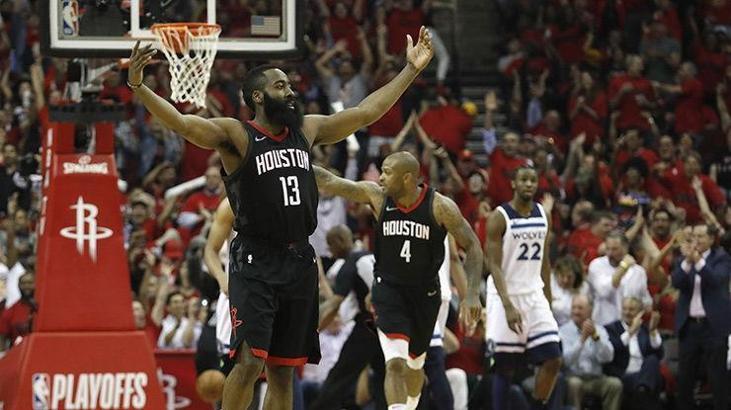 Rockets, Timberwolves'u eledi