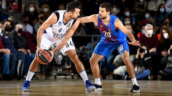 (ÖZET) Barcelona - Anadolu Efes maç sonucu: 82-77