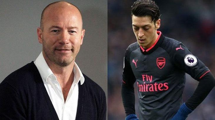 Alan Shearer, Mesut Özil'i bombaladı!