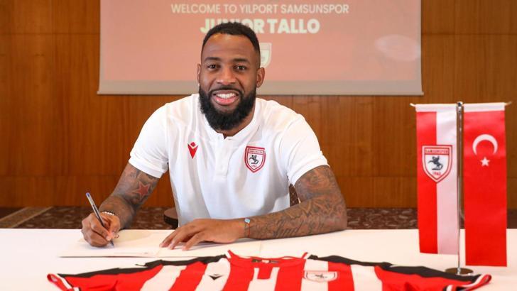 Samsunspor'a Fildişi Sahilli forvet: Junior Tallo