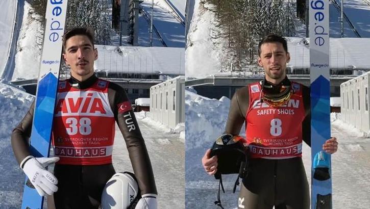 Kayakla Atlama Olimpik Milli Sporcularından tarihi başarı
