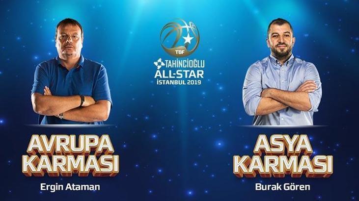 Tahincioğlu All-Star 2019 karmalarının başantrenörleri belli oldu!