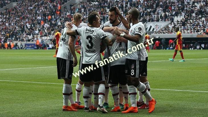 Beşiktaş - Yeni Malatyaspor maç sonucu: 3-1
