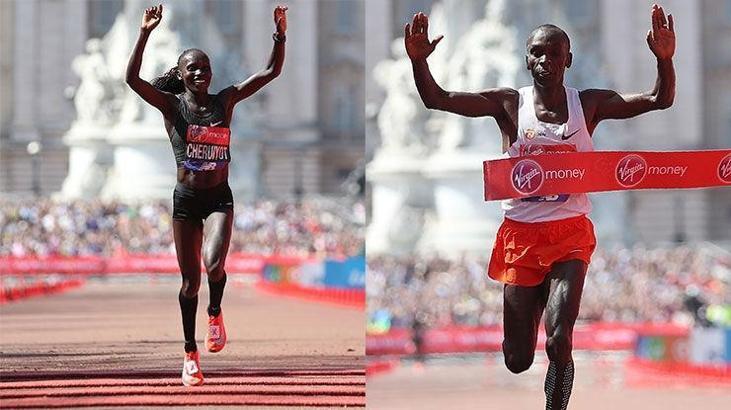 Londra Maratonu'nda Kenyalılar zirvede