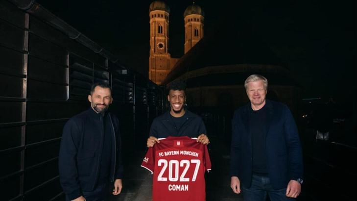 Bayern Münih, Kingsley Coman'ın sözleşmesini uzattı