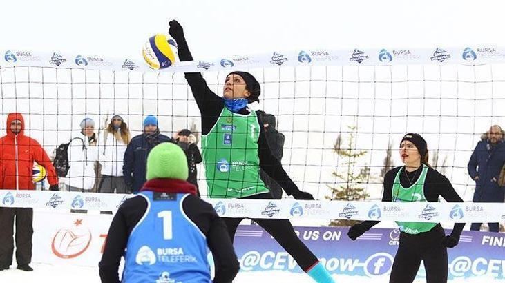 2018 CEV Avrupa Kar Voleybolu Turu Uludağ Etabı sona erdi