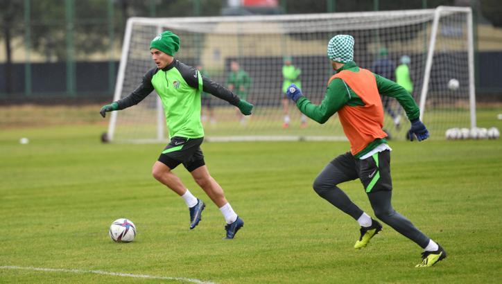 Bursaspor'da Erzurumspor maçı hazırlıkları sürüyor