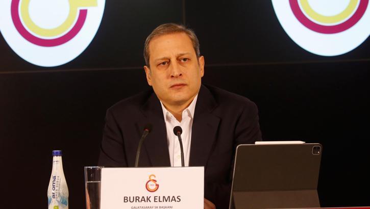 Galatasaray Başkanı Burak Elmas: Fatih Terim'in tazminat talebi olmadı