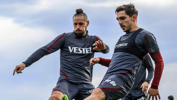 Trabzonspor, Sivasspor maçı hazırlıklarını sürdürdü