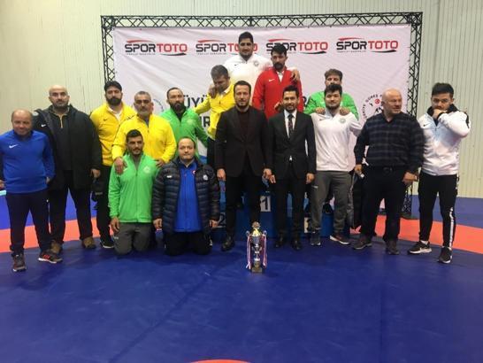 Türkiye Greko-Romen Güreş Şampiyonası sona erdi