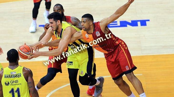 Fenerbahçe Doğuş-Galatasaray Odeabank maç sonucu: 80-60