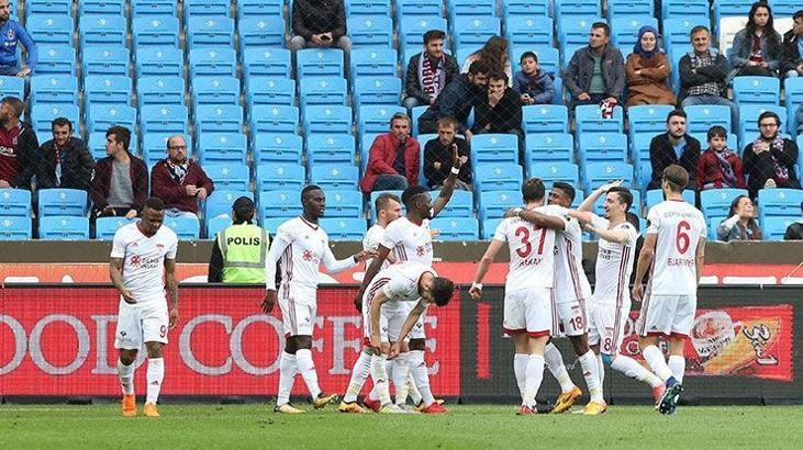 Trabzonspor-Sivasspor maç sonucu: 0-2