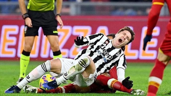 Juventus'a Federico Chiesa'dan kötü haber! Sezonu kapattı