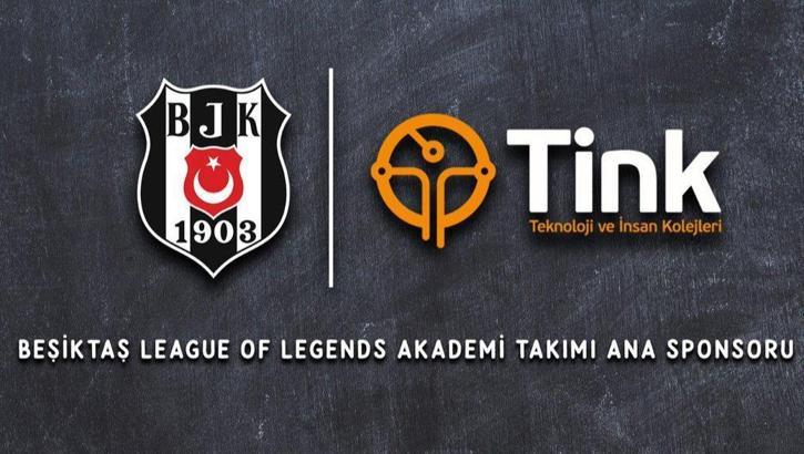 Beşiktaş Esports LOL Akademi takımının ana sponsoru Tink oldu