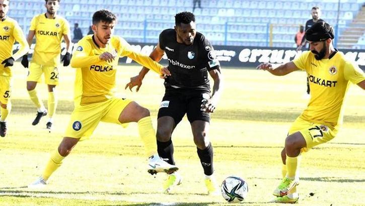 Menemenspor Erzurum'dan mutlu döndü